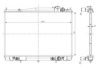 NRF 56084 Radiator, engine cooling